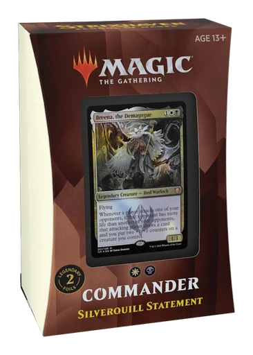 Magic: The Gathering – Commander 2021: Strixhaven Commander – Silverquill Statement Deck