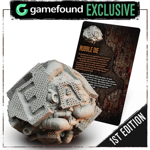 This War of Mine: The Board Game – Second Edition: The Rubble Die
