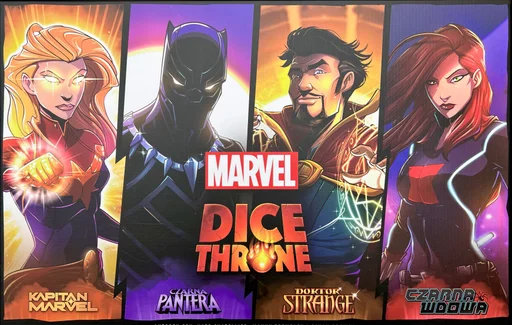 Marvel Dice Throne: Captain Marvel v. Black Panther v. Doctor Strange v. Black Widow