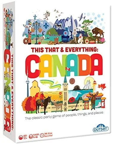 Board game, This That & Everything: Canada