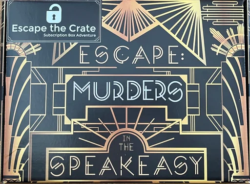 Board game, Escape: Murders in the Speakeasy