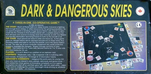 Board game, Dark & Dangerous Skies