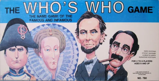 Board game, The Who's Who Game