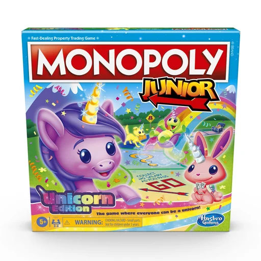 Board game, Monopoly Junior: Unicorn Edition