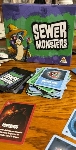 Board game, Sewer Monsters