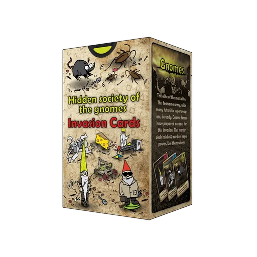 Board game, Hidden Society Of The Gnomes: Invasion Cards