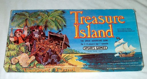Board game, Treasure Island