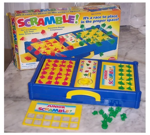 Board game, Scramble!