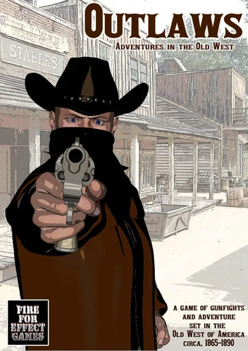 Board game, Outlaws: Adventures in the Old West