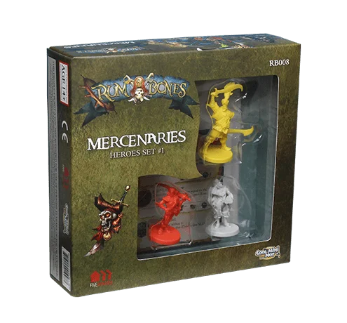 Rum & Bones: Mercenaries Heroes Set #1
