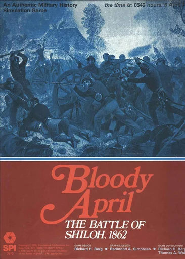 Board game, Bloody April: The Battle of Shiloh, 1862