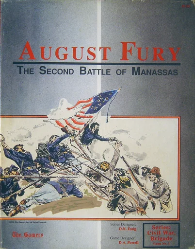 Board game, August Fury: The Second Battle of Manassas