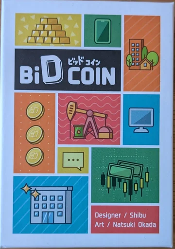 Board game, Bid Coin