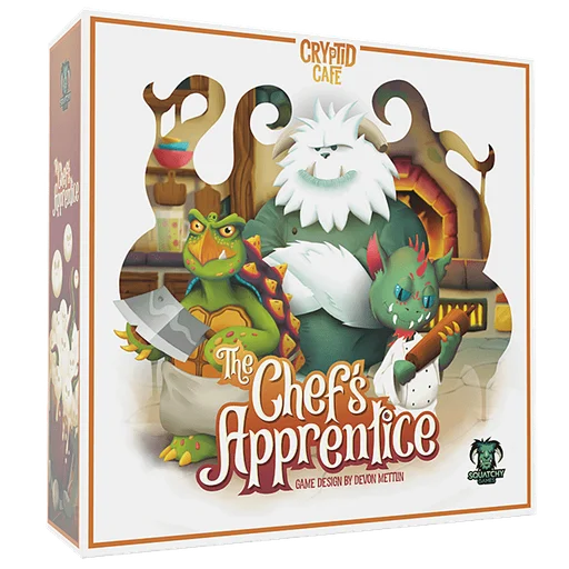 Board game, Cryptid Cafe: The Chef's Apprentice