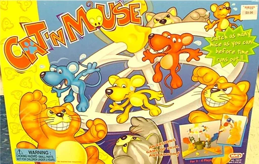 Board game, Cat 'N Mouse