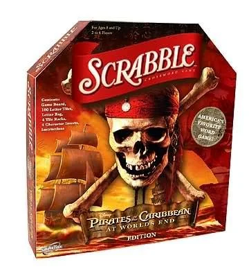 Board game, Scrabble: Pirates of the Caribbean Edition
