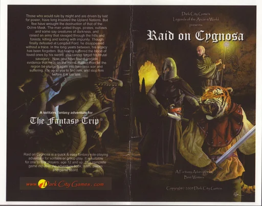 Board game, Legends of the Ancient World: Raid on Cygnosa