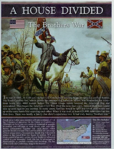 Board game, A House Divided: The Brothers War
