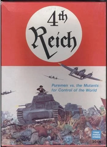 Board game, 4th Reich: Puremen vs. the Mutants for Control of the World