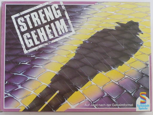 Board game, Streng Geheim