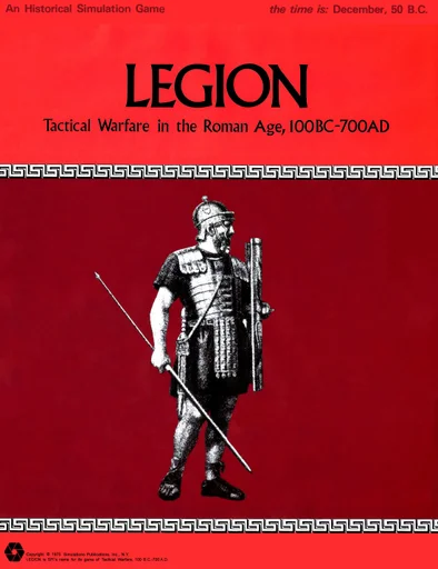 Board game, Legion: Tactical Warfare in the Roman Age, 100BC-700AD