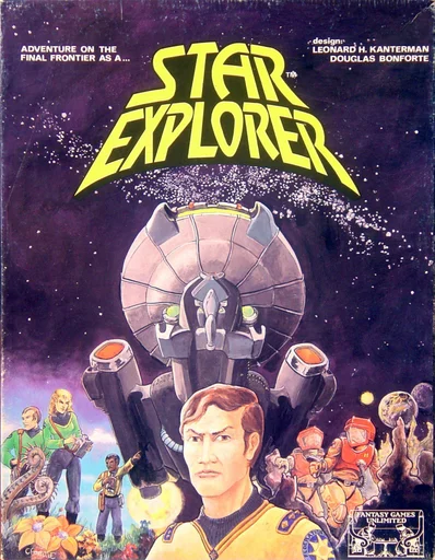 Board game, Star Explorer
