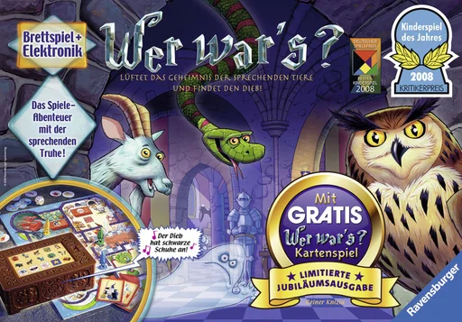 Board game, Wer war's?: Limitierte Jubiläumsausgabe