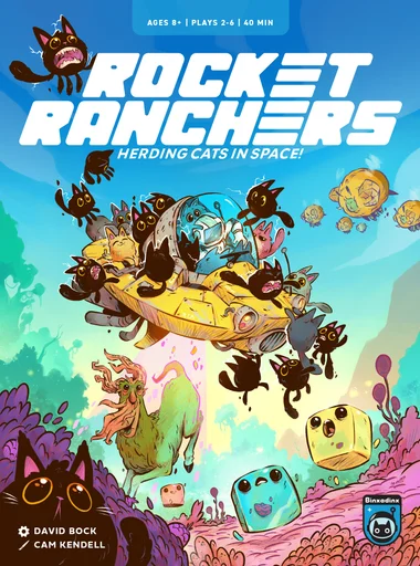Board game, Rocket Ranchers: Herding Cats in Space!