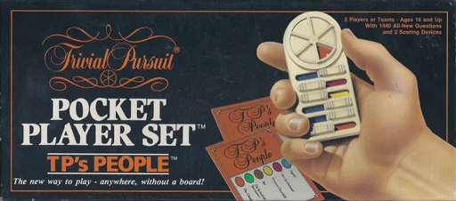 Board game, Trivial Pursuit: Pocket Player Set – TP's People