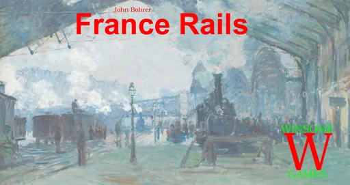 Board game, France Rails
