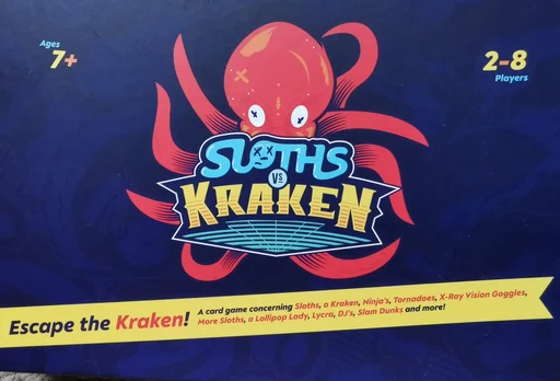 Board game, Sloths vs Kraken