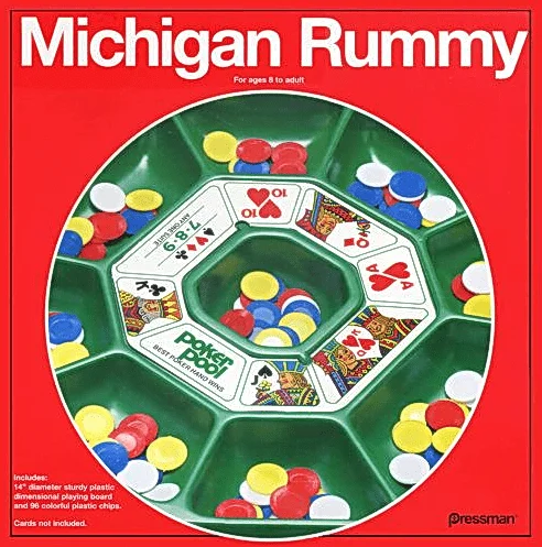 Board game, Michigan Rummy