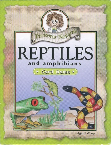 Board game, Professor Noggin's Reptiles & Amphibians
