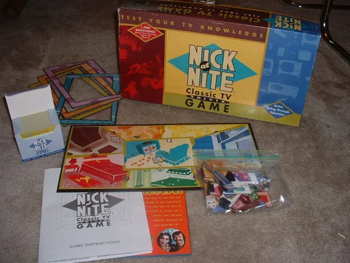 Board game, Nick at Nite Classic TV Trivia Game