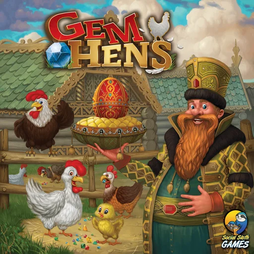 Board game, Gem Hens