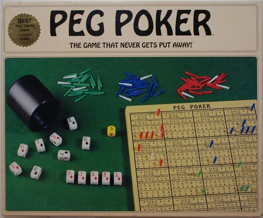 Board game, Peg Poker