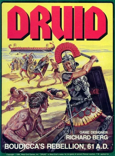 Board game, Druid: Boudicca's Rebellion, 61 A.D.