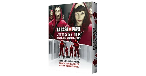 Board game, La Casa de Papel: El Juego de Roles Ocultos