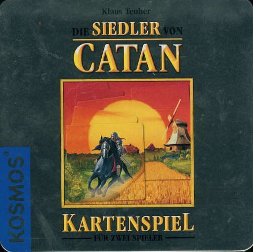 Board game, Die Siedler von Catan: Das Kartenspiel – 10th Anniversary Special Edition Tin Box
