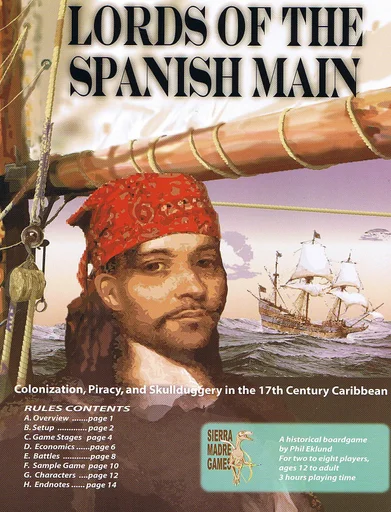 Board game, Lords of the Spanish Main