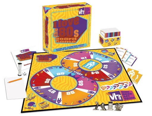 Board game, I Love the 80s Board Game