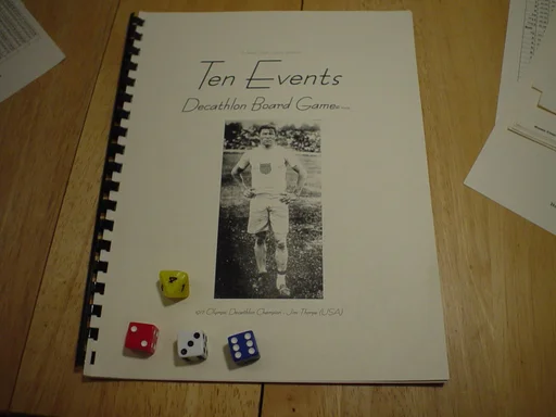 Board game, Ten Events Decathlon Board Game