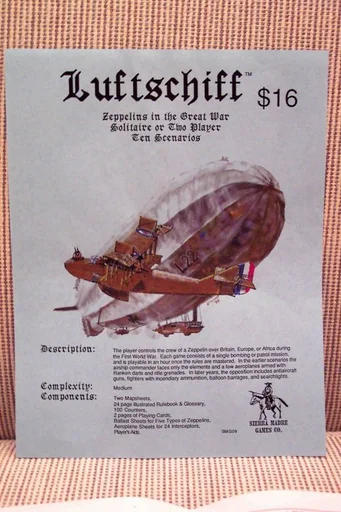 Board game, Luftschiff