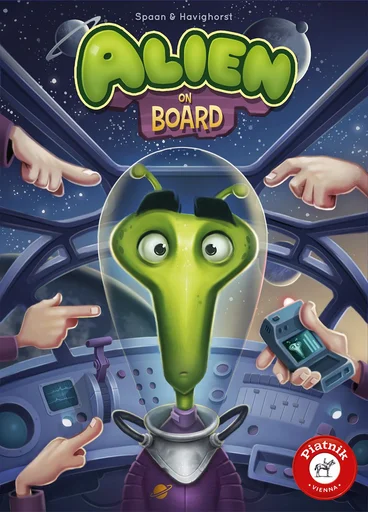 Board game, Alien on Board