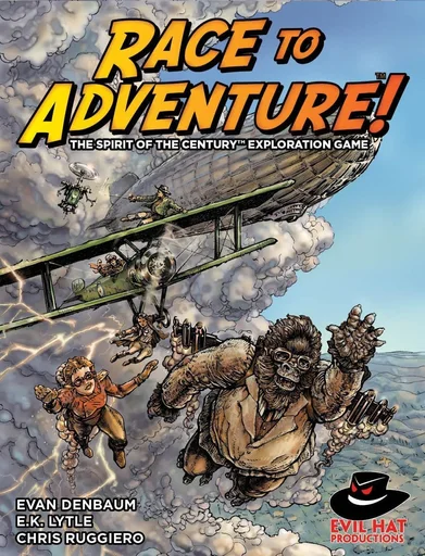 Board game, Race to Adventure: The Spirit of the Century Exploration Game