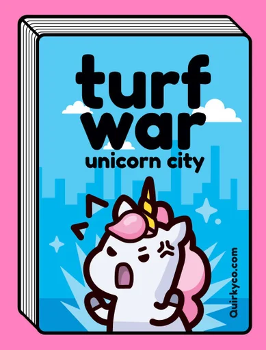 Board game, Turf War: Unicorn City