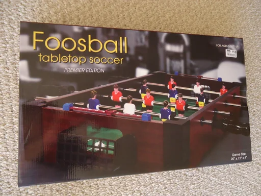 Board game, Foosball tabletop soccer