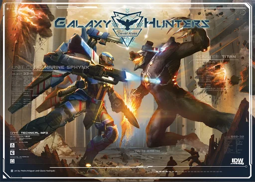 Board game, Galaxy Hunters