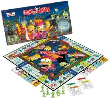 Board game, Monopoly: Simpsons Treehouse of Horror