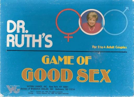 Board game, Dr. Ruth's Game of Good Sex